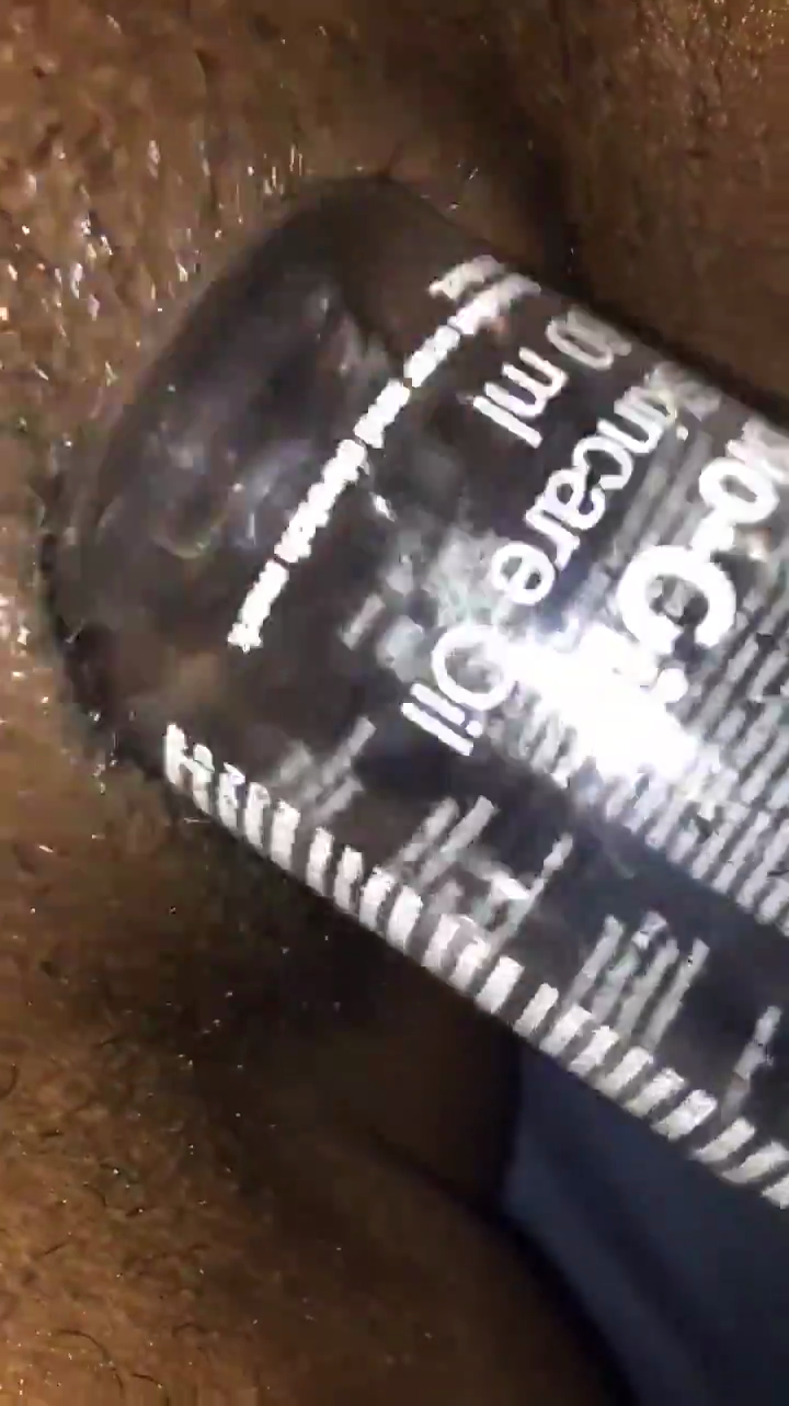 horny college girl using nail polish to tease her wet pussy