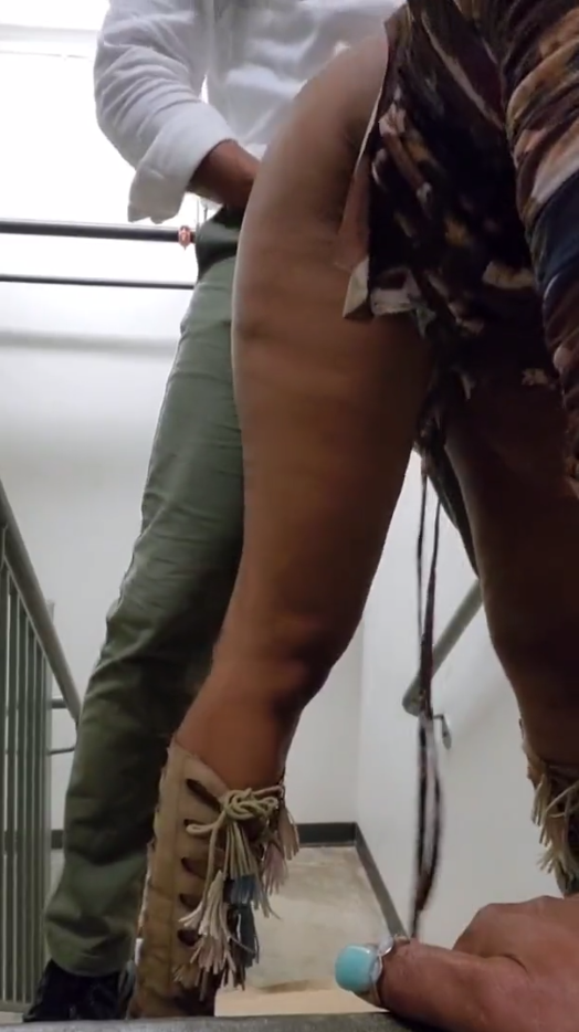 Staircase sex is always hot